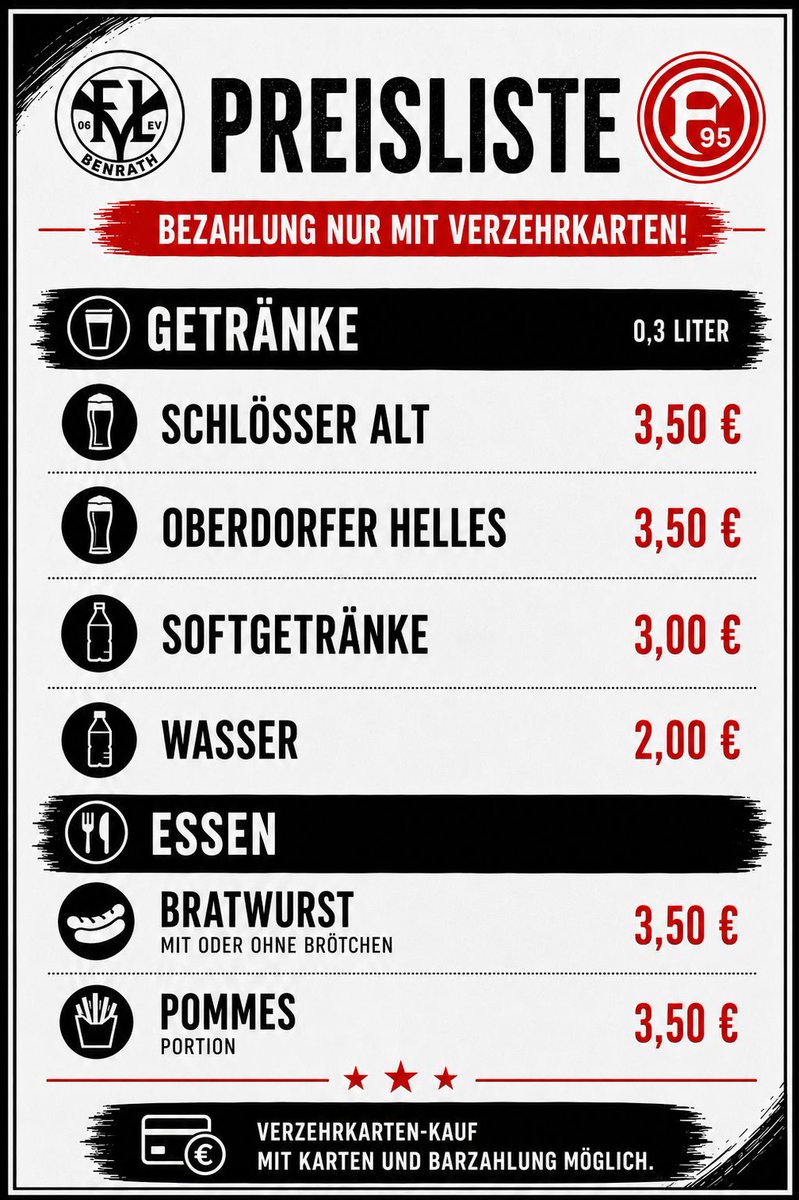 Kevin_F1895's tweet photo. Hey @f95 Bubble,

anbei ein paar Informationen für das kommende Freunschaftsspiel am Donnerstagabend!

Im Online-VVK wurden alle 1900 Tickets (Mehr ging Online nicht) abgesetzt. Dennoch keine Angst, an der Tageskasse gibt es noch ausreichend ;)

Für Fragen steht der Post bereit. https://t.co/cgLXe6sTbQ