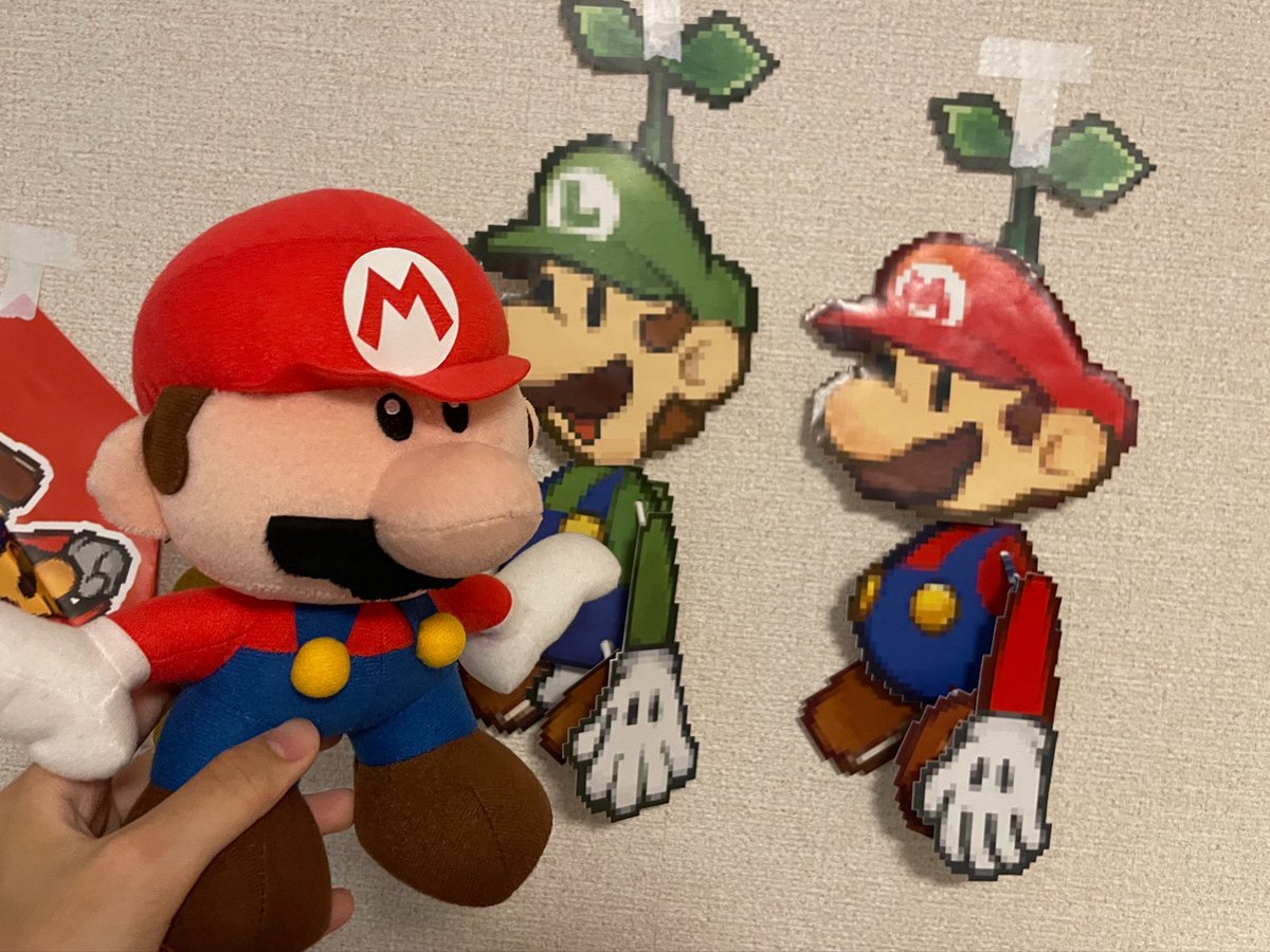 マリオ、ドレイだよ ドレイ、マリオだよ