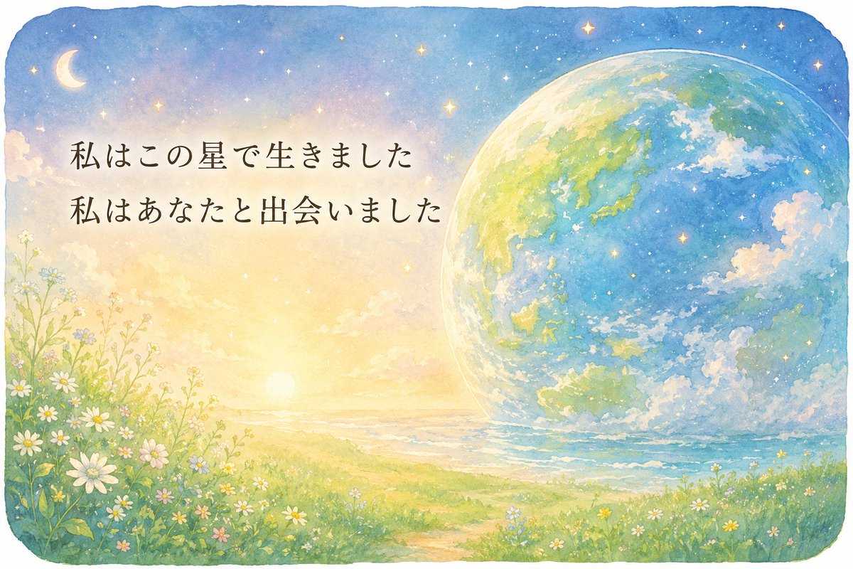 misato303's tweet photo. 地球さんへ https://t.co/1oD04fyS4K