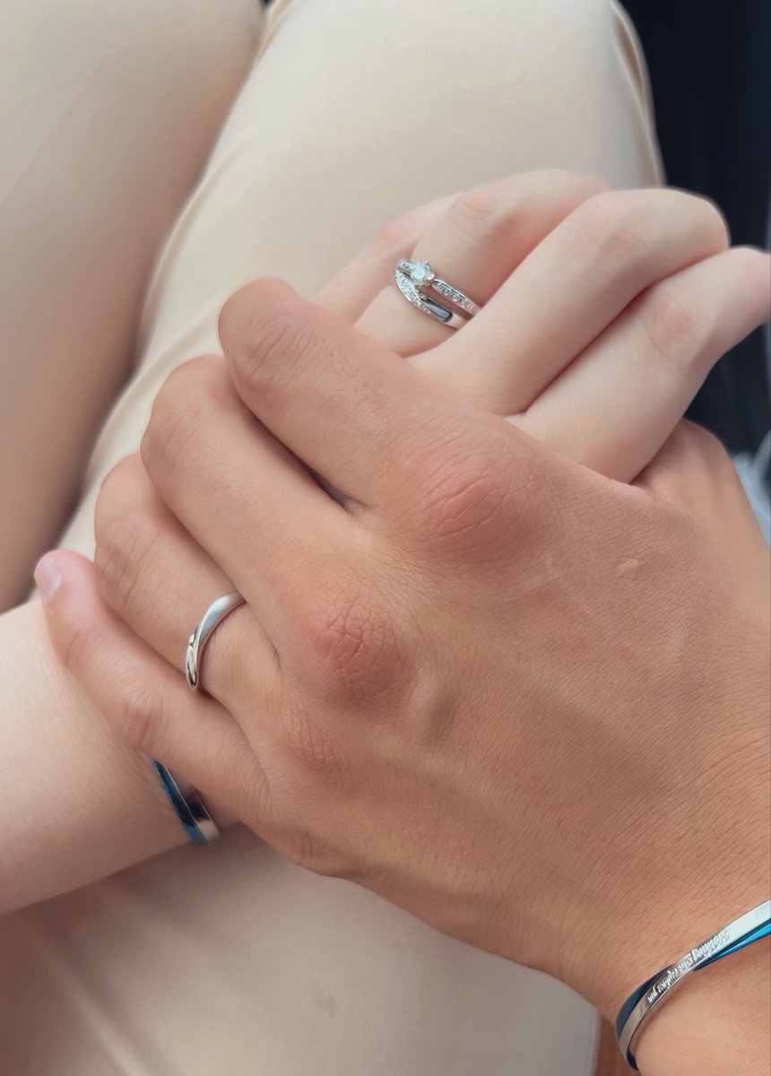 七夕に指輪引き取りしてきました嬉しい☺️💍*。 買い物も楽しかったな