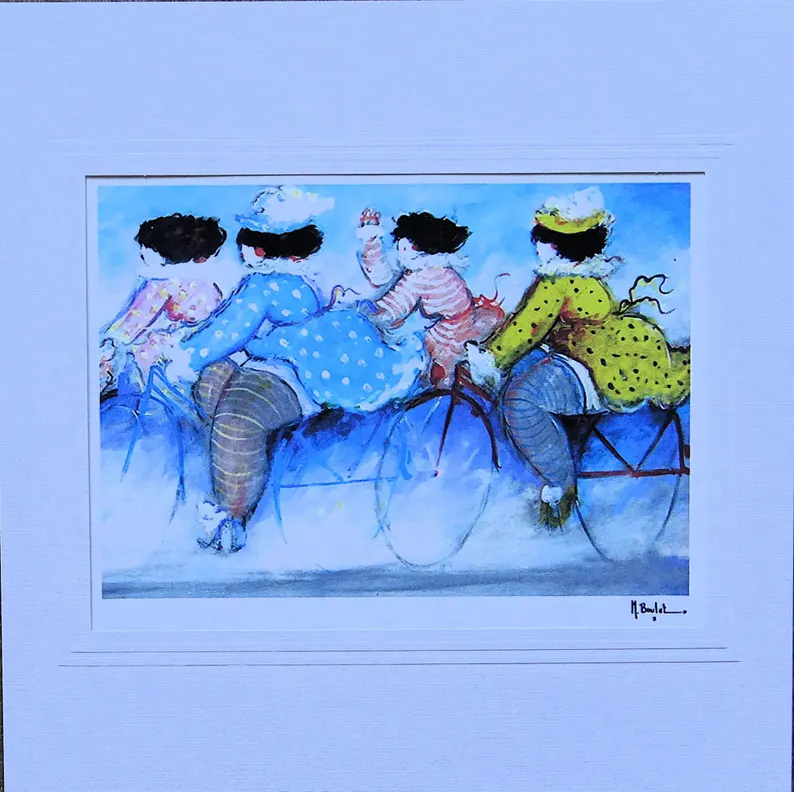 elementsdeco's tweet photo. Michel Boulet Women on Bicycles Belle Époque Naive Art Print - Offset Print https://t.co/iYcsfEwOch
#bicycles #womanBikes #naiveart #wiseshopper https://t.co/LI7YlaGps5