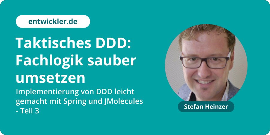 SoftwArchSummit's tweet photo. CRUD-Fallen, Spring-Abhängigkeiten, unklare Fachlogik – taktisches DDD löst das. Stefan Heinzer zeigt wie.

Exklusiv für https://t.co/FdbgbeREE4 Fullstack Member.

→ https://t.co/aQF416YbUJ

#SoftwareArchitecture #DDD #SoftwareDevelopment #CleanArchitecture https://t.co/v0SNwrWdT9