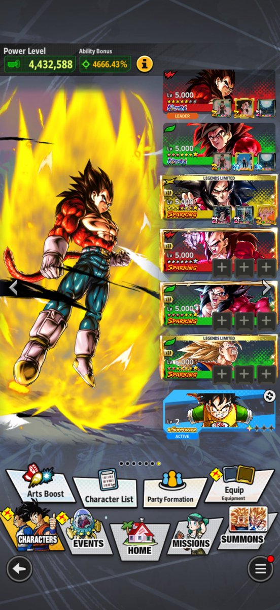 ewfwefwfefwe's tweet photo. Could this team be runnable again due to ssj4 Vegeta S tier boost 👀👀 https://t.co/KYwMfHZg45