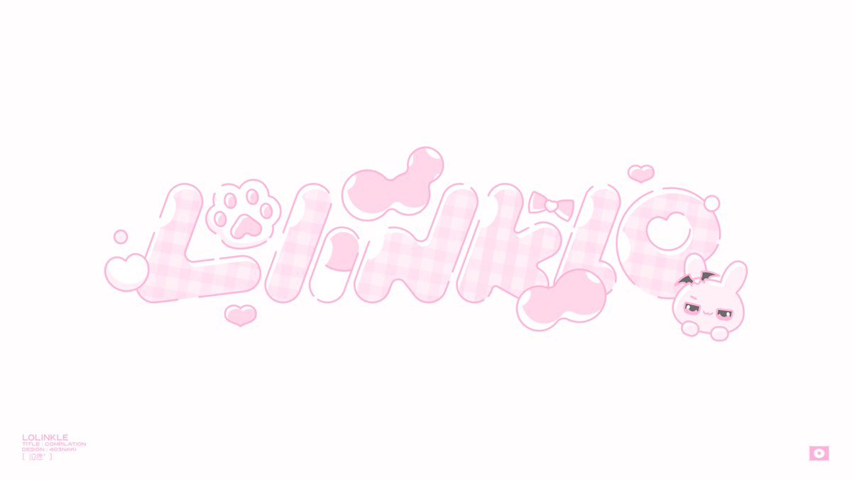 OPPテープ ♡ o1004 様♡ 黒いたぬき 様 ⊹ pink logo ♡ ( ↓ )