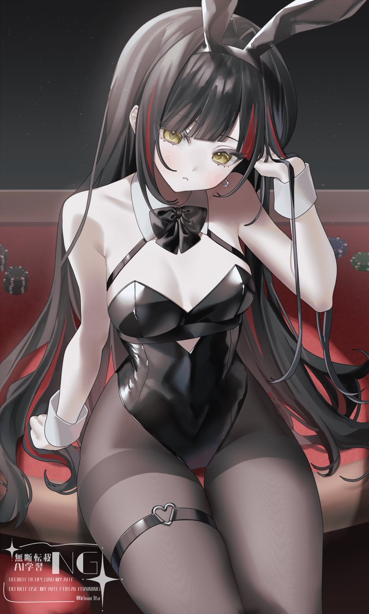 kinoc1ta's tweet photo. 🖤バニー❤️
#illustration #OC https://t.co/k3bVR8ZgQX