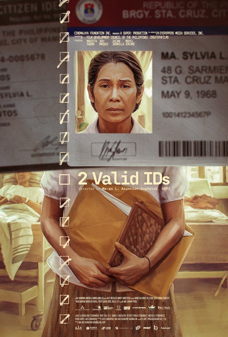 _GoldenLensPH's tweet photo. LOOK: The official poster for 2 Valid IDs

A poor farmer, unable to claim a remittance because she lacks the required two valid IDs, finds herself in a situation that challenges her character, beliefs, and morality.

Directed by Ma-an L. Asuncion-Dagñalan

#Cinemalaya2026 https://t.co/KHDAlsAp4s