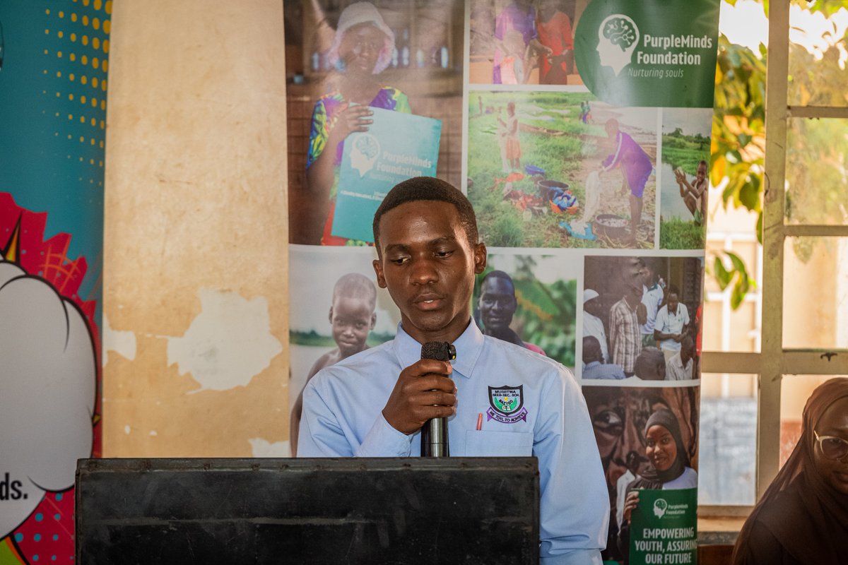 RightArmUganda's tweet photo. A debate about the environment is rarely just about the environment.
At Musitwa Seed Secondary School, students argued that conserving nature is itself a mental health intervention that clean air, green spaces, &amp; protected land are not luxuries, but conditions for a stable mind. https://t.co/JAkGxfLA8O