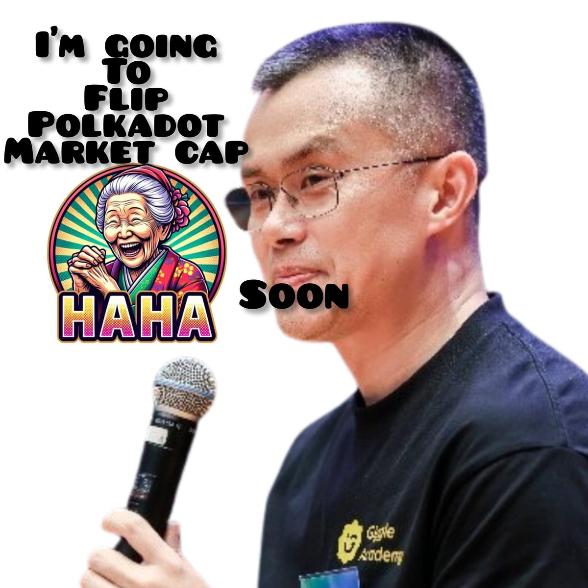 HAHA_Official_X's tweet photo. .@Polkadot
This is HAHA Mama in action.
Naughty kid @giottodf knows https://t.co/LG0n0A6oXs