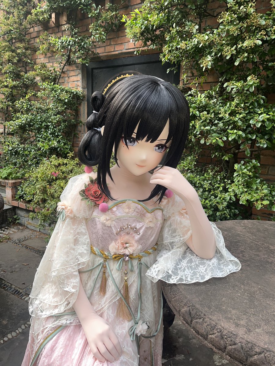 APPLEDOGSAMA's tweet photo. 外景果然美丽(｡•̀ᴗ-)✧国风人物就应该配国风景
#kigurumi  #着ぐるみ https://t.co/JLz05sHASy