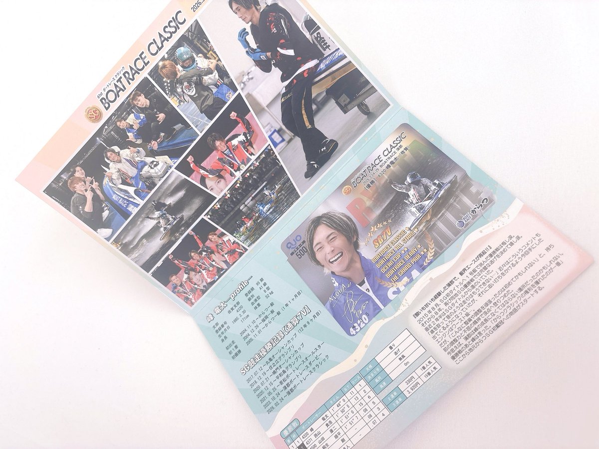 mnrt1017's tweet photo. このQUOカードは使わず飾るもの

#峰竜太 
#BOATRACE https://t.co/OmnlkBown3