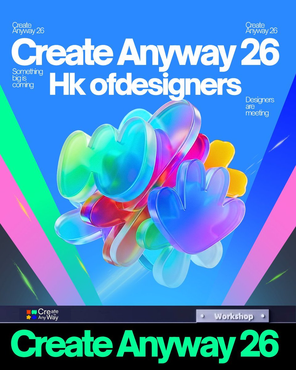 HK OF DESIGNERS | CreateAnyway26 tweet media