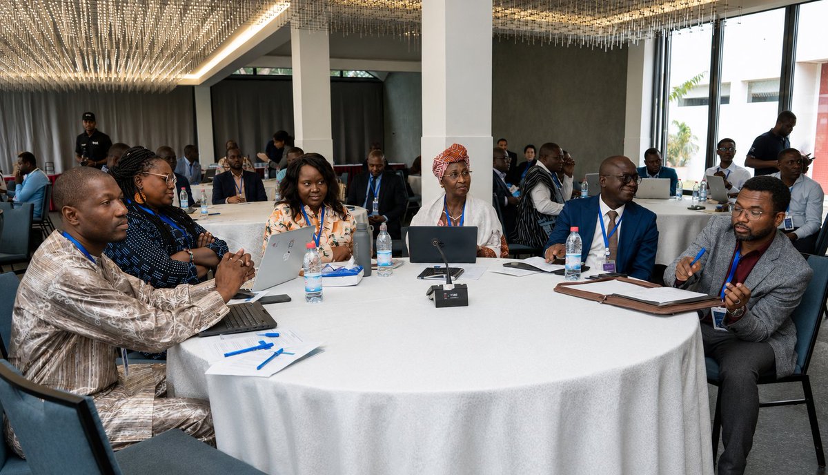 GDNint's tweet photo. 🌍 Day 1 of the West African Digital Transformation Forum in Cotonou, Benin, brought together researchers, think tanks, and policymakers to discuss how research can support more inclusive digital transformation across the region.

Six research consortia, established through the West Africa Digital Governance Research Agenda process, presented proposals focused on digital inclusion, reducing inequalities, context-sensitive indicators, and conceptual frameworks to shape the region's digital agenda.

The conversation moved beyond asking how West Africa can catch up with or compete in digital innovation, towards identifying the priorities that the region can bring to the global digital agenda. Participants also stressed that research must go beyond generating evidence. It should help tackle today's challenges, inform policy, and prepare for those ahead. 

Co-hosted by GDN, @FondationFERDI @acedafrica @cerdi and @ASE_Africa. 

@AFD_France