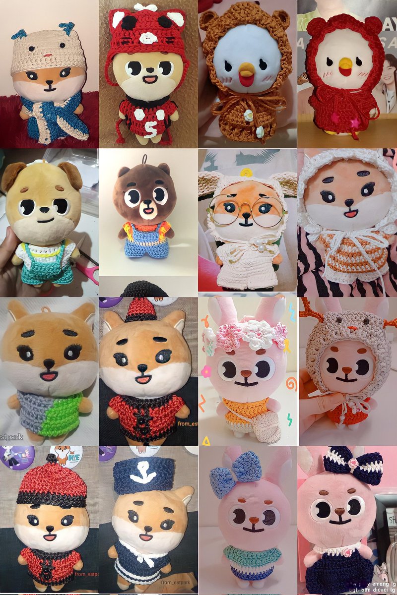 25Yuyun's tweet photo. Yg punya doll yuk ganti bajunya
Ikutan PO 
Baju Rajut  aneka doll

Kenapa harus PO ? 
✅ 100% benang halus rajut tangan  
✅ Bisa custom warna &amp; model  
✅ Bikin boneka auto aesthetic

#wtsday6stuff #wtsdollstuff #denimalz @DAY6TradingINA https://t.co/wknX5xUgZU