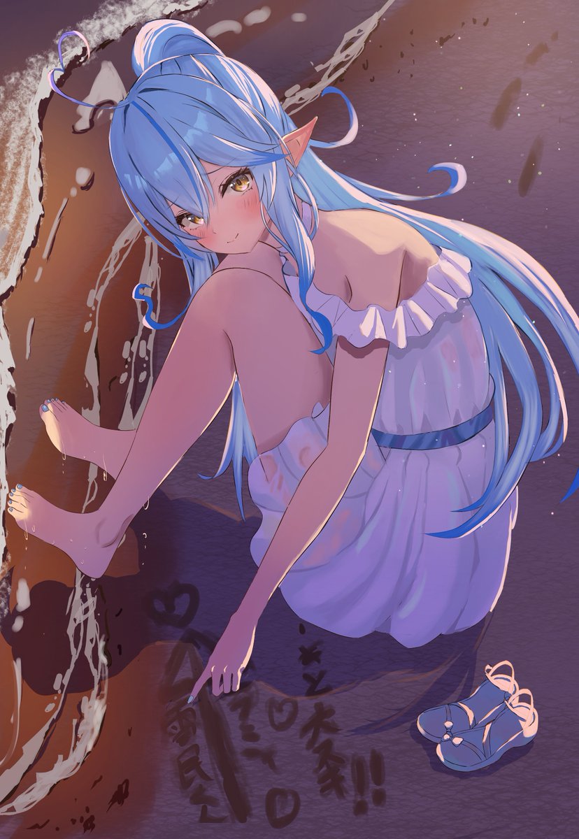 winvita's tweet photo. 「好き。。。大好き🩵🩵」
 #らみあーと https://t.co/4guOHVe9x4
