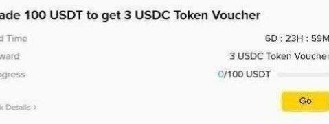 ShakibNp's tweet photo. Quick promo alert! Trade 100 USDT right now and grab a free 3 USDC Token Voucher. 💰
​The clock is ticking with less than 7 days left! Don't miss out on easy rewards. 👇
​#Crypto #Binance #USDT #USDC #CryptoRewards https://t.co/KPgr9iYG1m