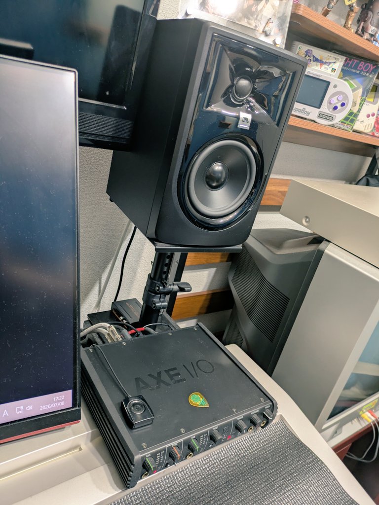 いろんなリスニング機材①PC🎸 JBL 305P MK2 Fostex PM-SubMini IK AXE