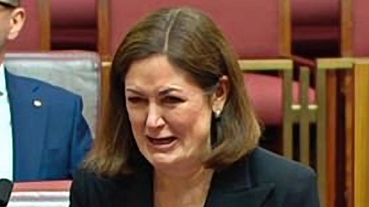 Medicayy's tweet photo. @jmil400 The Dumbass, #SarahHenderson thinks being in the parliament gives her the power to act above the laws that apply to everyone else.
#auspol #telstraoutage https://t.co/uzgQPom7Om
