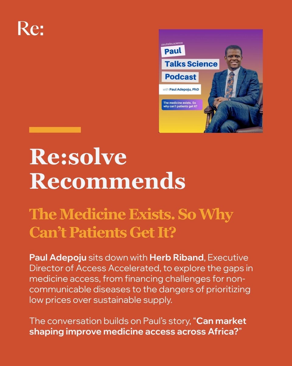 Re:solve Global Health tweet media