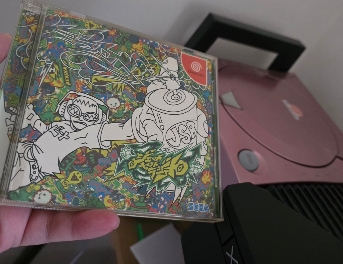 rkem741's tweet photo. Everybody rock with Jet Set Radio, right? I know I do. https://t.co/ikUWUFrUbE
