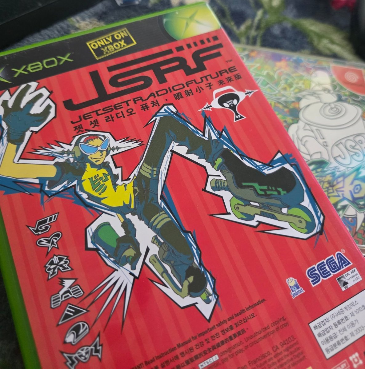 rkem741's tweet photo. Everybody rock with Jet Set Radio, right? I know I do. https://t.co/ikUWUFrUbE