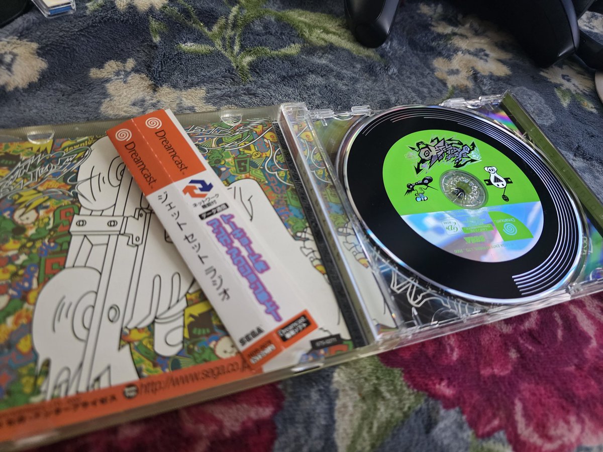 rkem741's tweet photo. Everybody rock with Jet Set Radio, right? I know I do. https://t.co/ikUWUFrUbE
