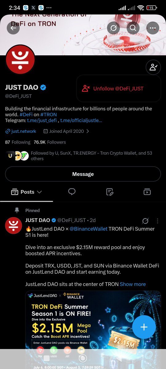 Bullmood's tweet photo. @DeFi_JUST @trondao If I staked TRX for sTRX on JustLend DAO, I would put every token to work instead of letting it sit idle. 

@oxizen_oxt 
@Fire_Btc_ 
@currency_trx

 #TRONDeFiSummer https://t.co/7WcYAhDnCR