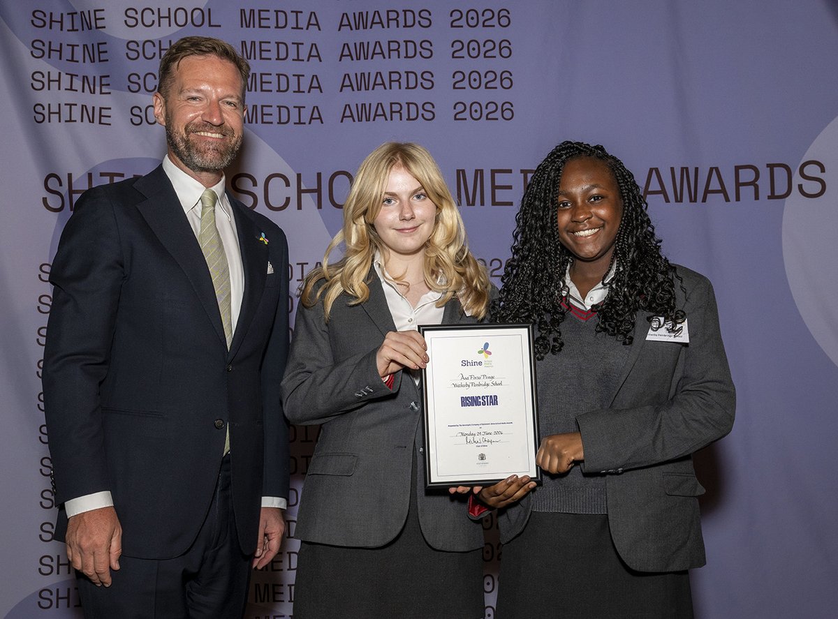 richardpchapman's tweet photo. We've supported the Shine School Media Awards for over a decade and this year's awards, held last week, was one of the best. Here's the full story from our Creative Director Richard...
https://t.co/mxoNfKwA0X https://t.co/1v1iSB4mJQ
