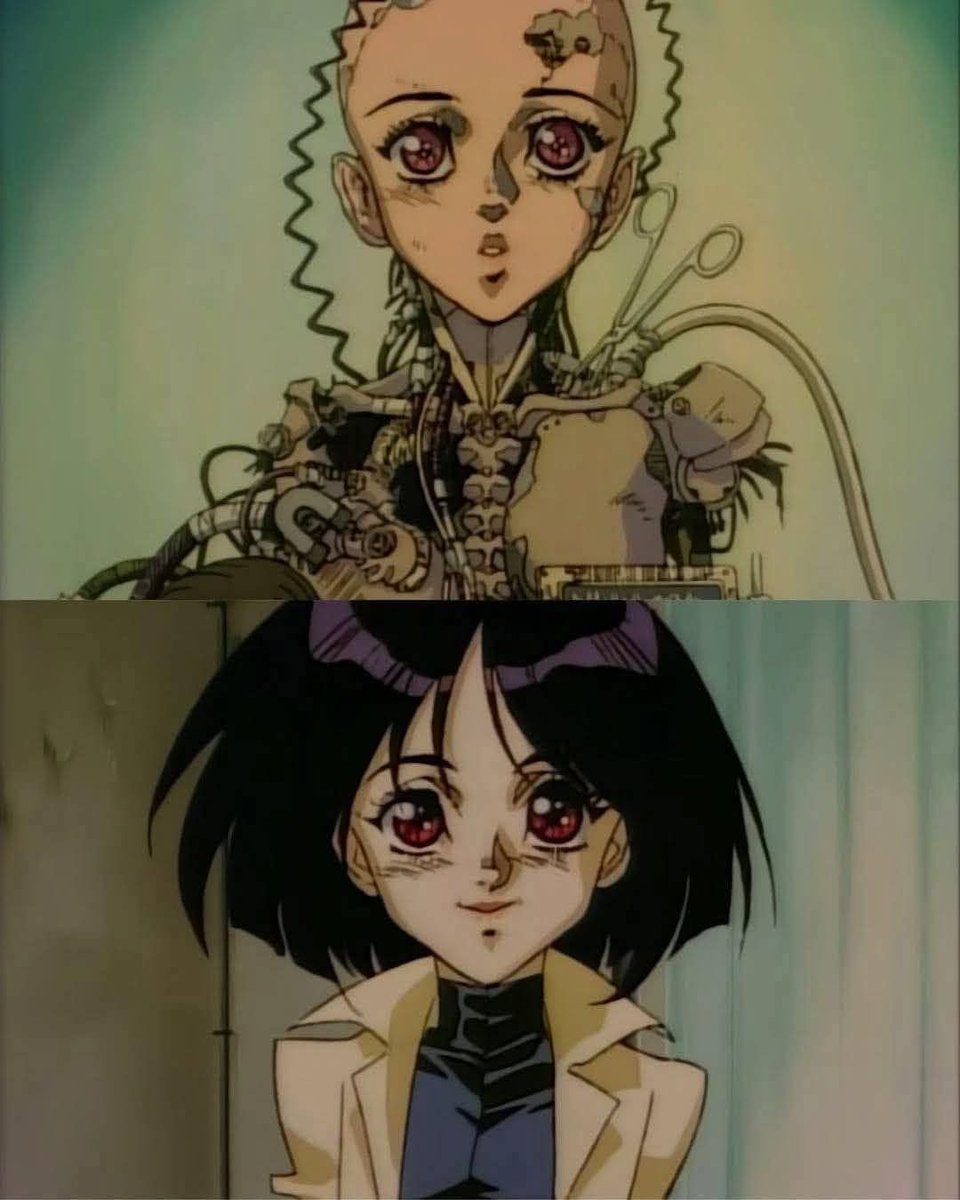 anime_'s tweet photo. Battle Angel Alita (1993) https://t.co/iFTS6D5d6d