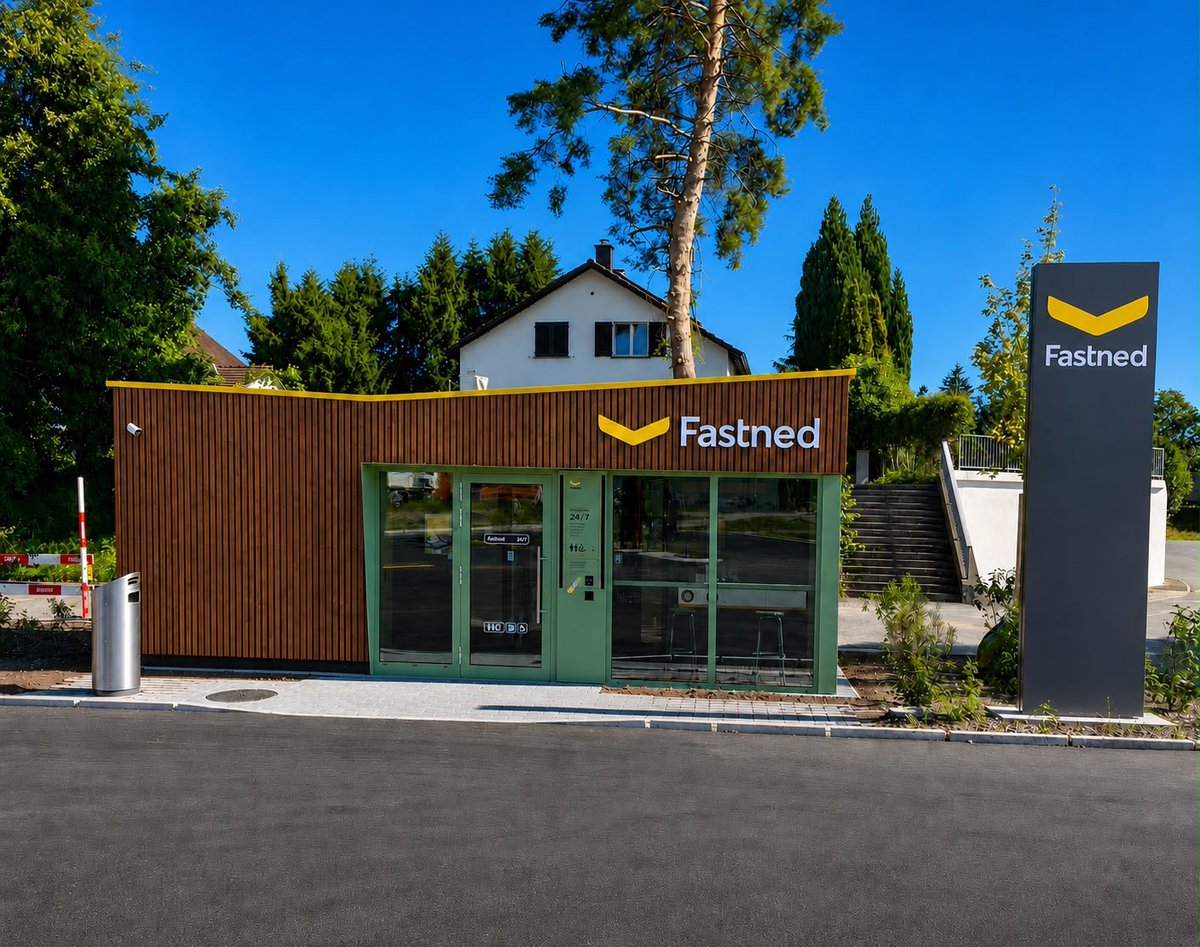 bkworldofficial's tweet photo. #bkworld has opened two new charging lounges in Switzerland: Schaffhausen and St. Margrethen, both at Fastned hubs in the Lake Constance tri-border area. ⚡️
Coffee, snacks, seating are ready now. Now open to all guests! 👀
#evcharging #fastned #expandingthenetwork https://t.co/i98gYZyH7m