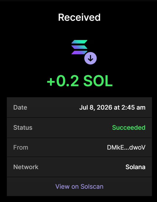 LionBullSolana's tweet photo. ✅ 2 MILLION $LBSEM (LION BULL) Purchase Completed for 0.2 SOL

Buy On X 
Send between 0.2 SOL and 10 SOL to: 642dDG31Rw8bSieZuPA5kcwjK6YpV59RwP3nFzTT3hip

1 SOL = 10M $LBSEM
5 SOL = 100M $LBSEM

*GET 2X WHEN YOU SEND 5+ SOLANA

Retweet &amp; Drop Solana Address for $100 https://t.co/8Gz1HnDeml