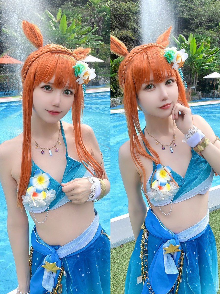 mmmlll00n's tweet photo. Silence Suzuka🍀🐬
#umamusumeCosplay https://t.co/fjazd7wvs0
