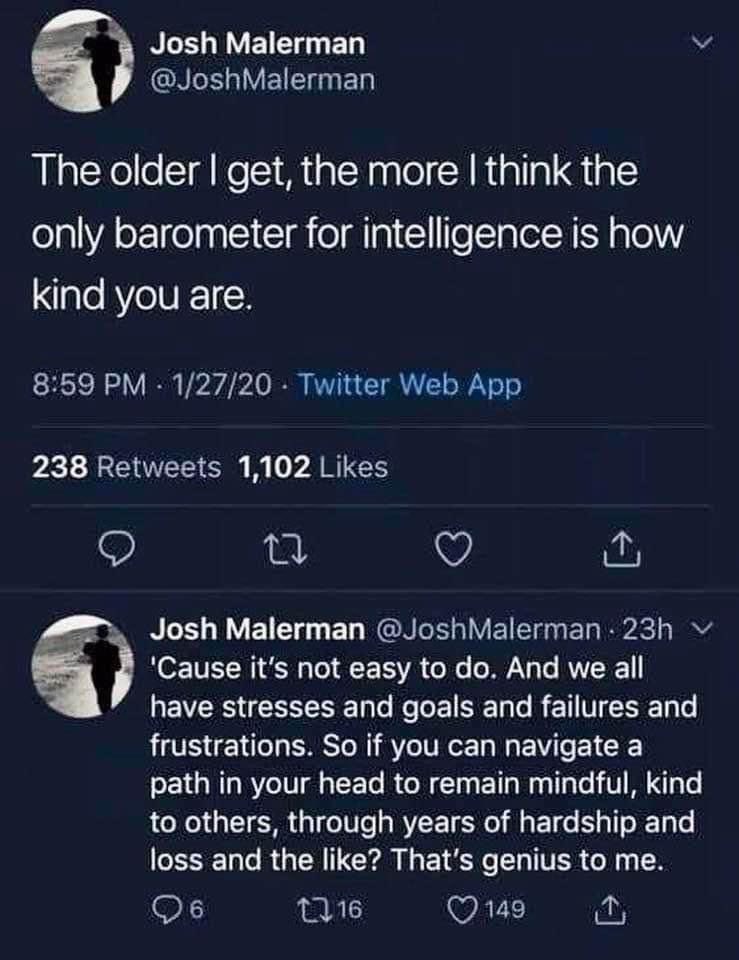 Storyinit's tweet photo. On why kindness is a form of intelligence https://t.co/AUWfD6MLEI