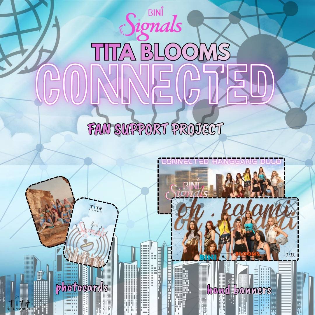 TitaBlooms2025's tweet photo. No Wi-Fi needed. Our connection is powered by BINI.📡🌸

BINI SIGNALS CEBU Fan Support by Tita Blooms.🤙🏻

🌸Like &amp; RT 
🌸Follow @TitaBlooms2025
🌸Show proof
🌸Strictly 1:1 only
🌸Location &amp; Time (TBA)

Magkita ta didto, Blooms!😊

#BINI
#BINI_SIGNALS_WORLDTOUR_2026
#TitaBlooms https://t.co/HG6Bb508lL