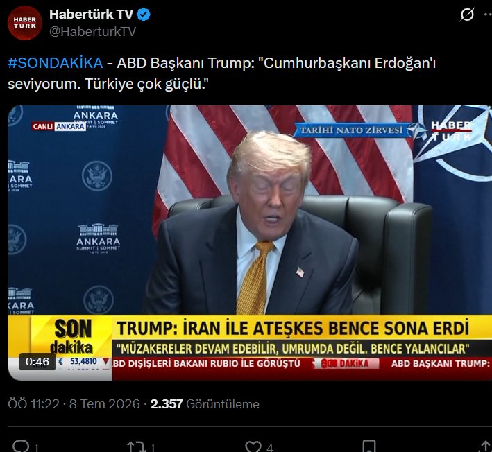 yigitcanonal7's tweet photo. Haberin aslı / Habertürk'ün servis ediş şekli https://t.co/t0ssQmYxdk