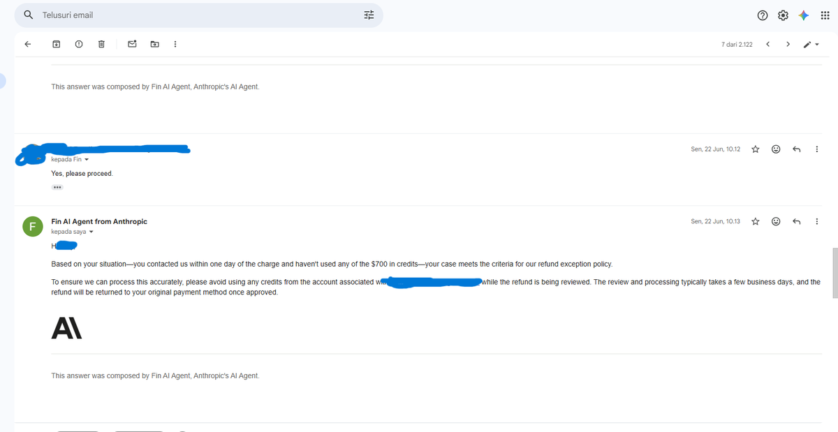 bcdigitalid's tweet photo. Despite maintaining $0 usage and having the official Stripe invoice linked to my exact email, the bot claims my organization "doesn't exist" and refuses to escalate to a human agent.

Can a human billing agent please review this manually? Screenshots of the glitch attached. https://t.co/mollFR1Zep