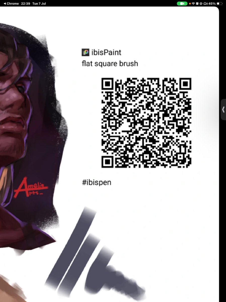 Reedokr's tweet photo. @IvystormVt_ Killed by an ibisPaint brush code… wow https://t.co/JKccOD3D8n