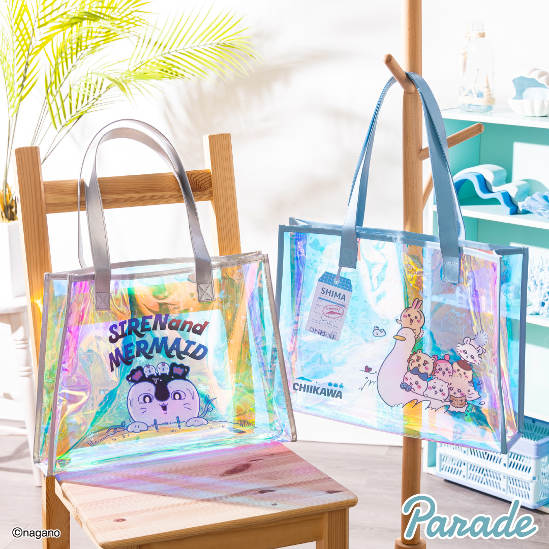 parade_prize's tweet photo. ／
📢7月プライズ新情報
＼

🏝️ #映画ちいかわ 人魚の島のひみつ🎬より

セイレーンBIGぬいぐるみ（全2種）
オーロラビーチバッグ（全2種）　
が登場です！

詳細は後日お知らせになります🌺🌊

#プライズ
#ちいかわ https://t.co/LGuJDAJF72