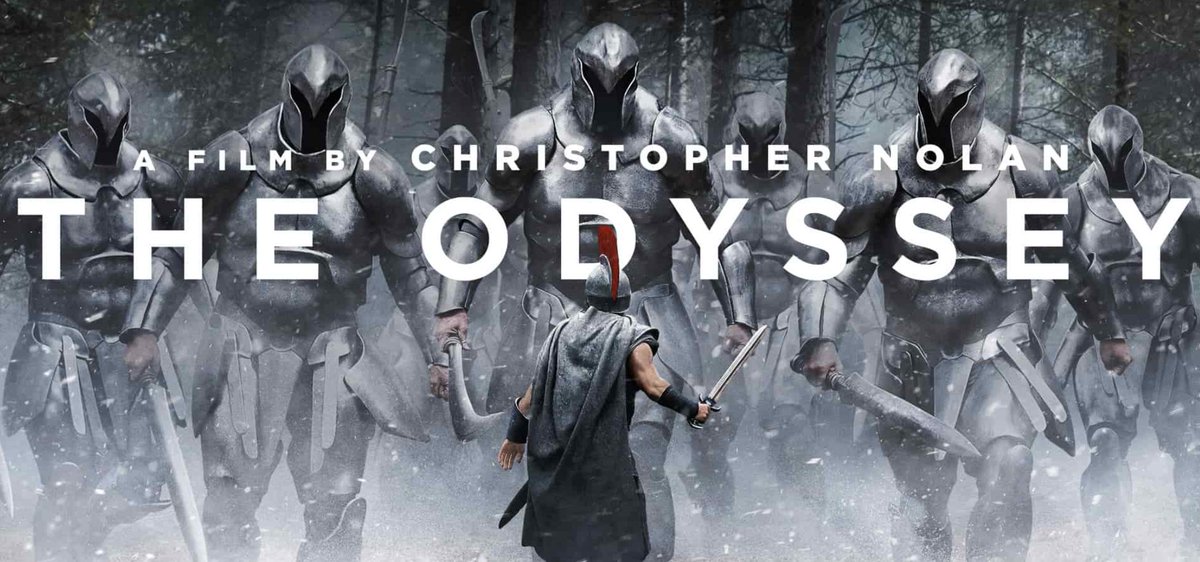 JoshFerme's tweet photo. The Odyssey releases on the 17th of July, and I do not want a single one of you watching it. 

Christopher Nolan has desecrated one of Europe’s foundational myths. This film deserves to fail. Do not give it your money! https://t.co/k3nANFJNAq