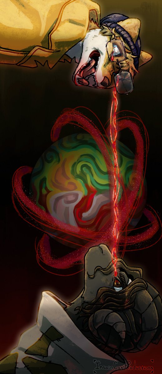 InsainCat's tweet photo. Martyr.
.
.
.
I may have read 4-5 fics already....
#bloodymary #phm #projecthailmary #ironlung #phmgrace #ironlungsimon #furry #anthro #fox #ram #planet https://t.co/gEPsqYGQhI