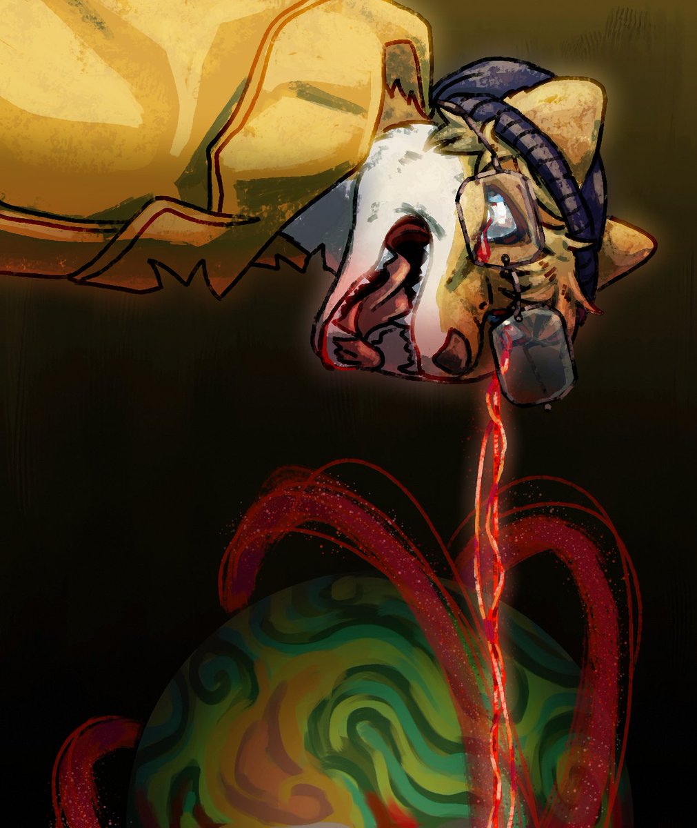 InsainCat's tweet photo. Martyr.
.
.
.
I may have read 4-5 fics already....
#bloodymary #phm #projecthailmary #ironlung #phmgrace #ironlungsimon #furry #anthro #fox #ram #planet https://t.co/gEPsqYGQhI