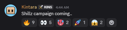Quantingilous's tweet photo. Also @PlayKintara has re-confirmed

solana:Tqj8yFmagrg7oorpQkVGYR52r96RFTamvWfth9bpump x @Shillz_Official https://t.co/lLQ6OcqC2s