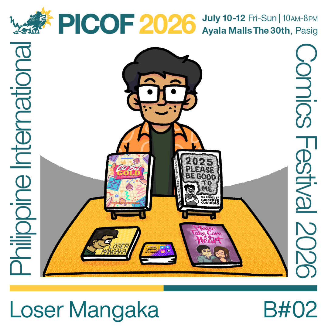 LoserMangaka's tweet photo. I'll be at the Philippine International Comics Festival.
All my available comics will be present throughout the event. If you want to read and check out local comics, consider visiting Ayala Malls The 30th for the event.
#PICOF2026 #supportlocalcreators https://t.co/hyaR1TVz7N
