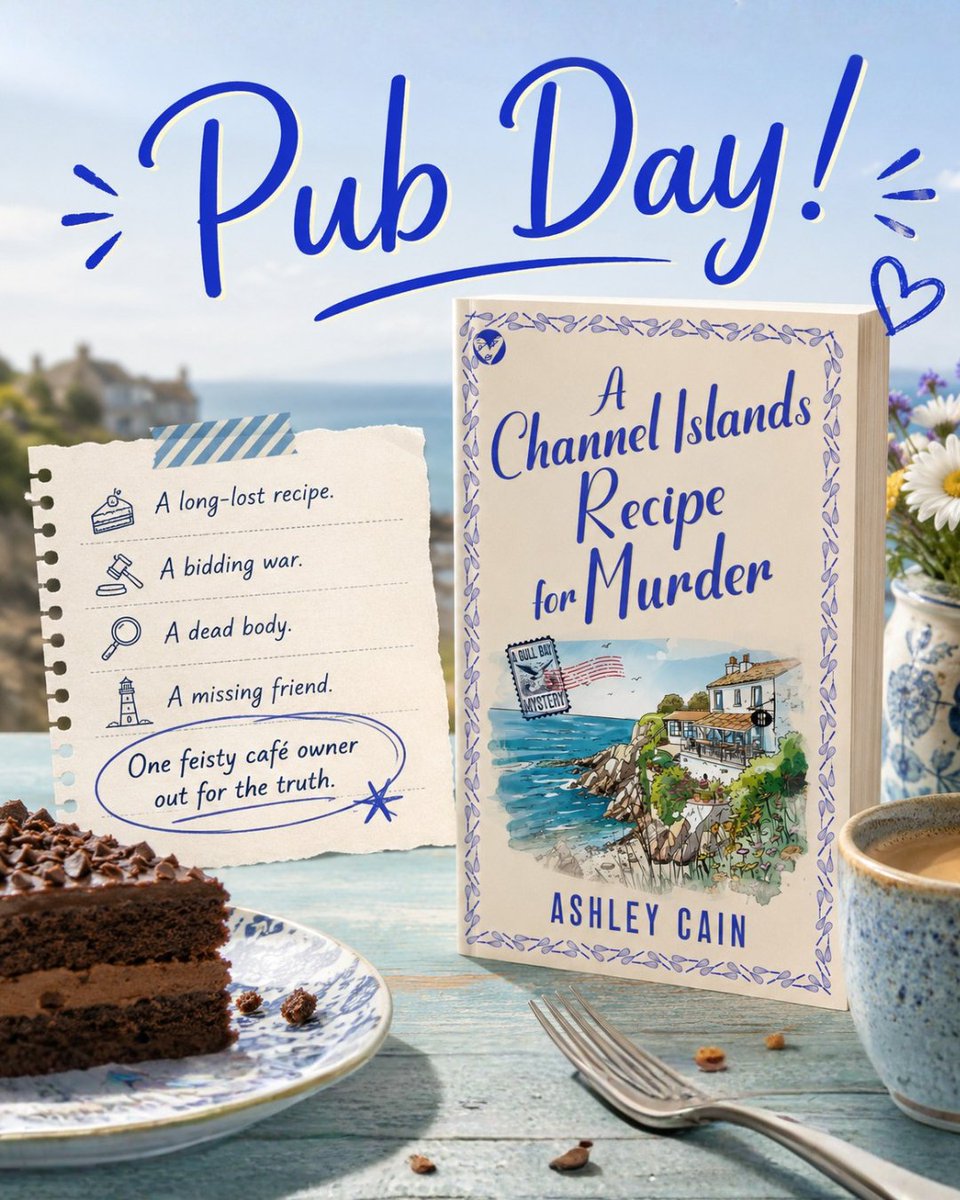 JoffeBooks's tweet photo. 🍰 Imagine bidding six figures... for a chocolate cake recipe. 😅

A CHANNEL ISLANDS RECIPE FOR MURDER by Ashley Cain

Out now for just £0.99! 👉 https://t.co/YJzhjAIMpx

Turns out this really is a recipe to die for... https://t.co/AWKaI9XHwg