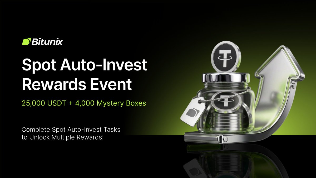 BitunixOfficial's tweet photo. Consistency is powerful. An Ultra Experience makes it even better.

Start your Auto-Invest journey on Bitunix and unlock rewards from the ongoing campaign.

🎁 Share 25,000 USDT + 4,000 Mystery Boxes

👉 https://t.co/2ApoJghTty https://t.co/ZgGMG4TLJ4