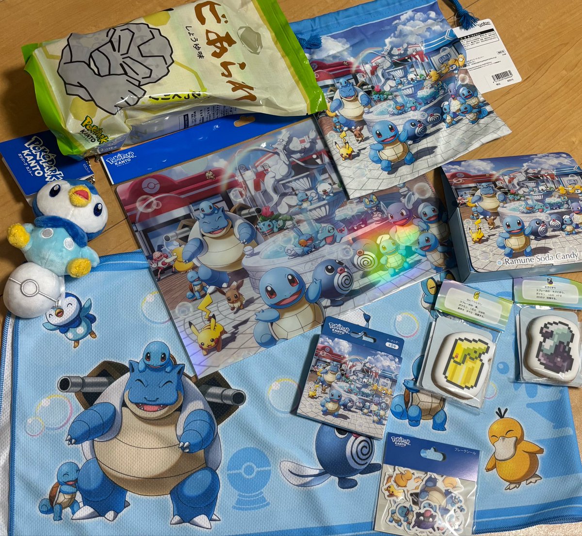 ポケパーク31枚セット　まとめ売り ポケパーク夏グッズ中心に戦利品、大好きショップ混みすぎだったけど