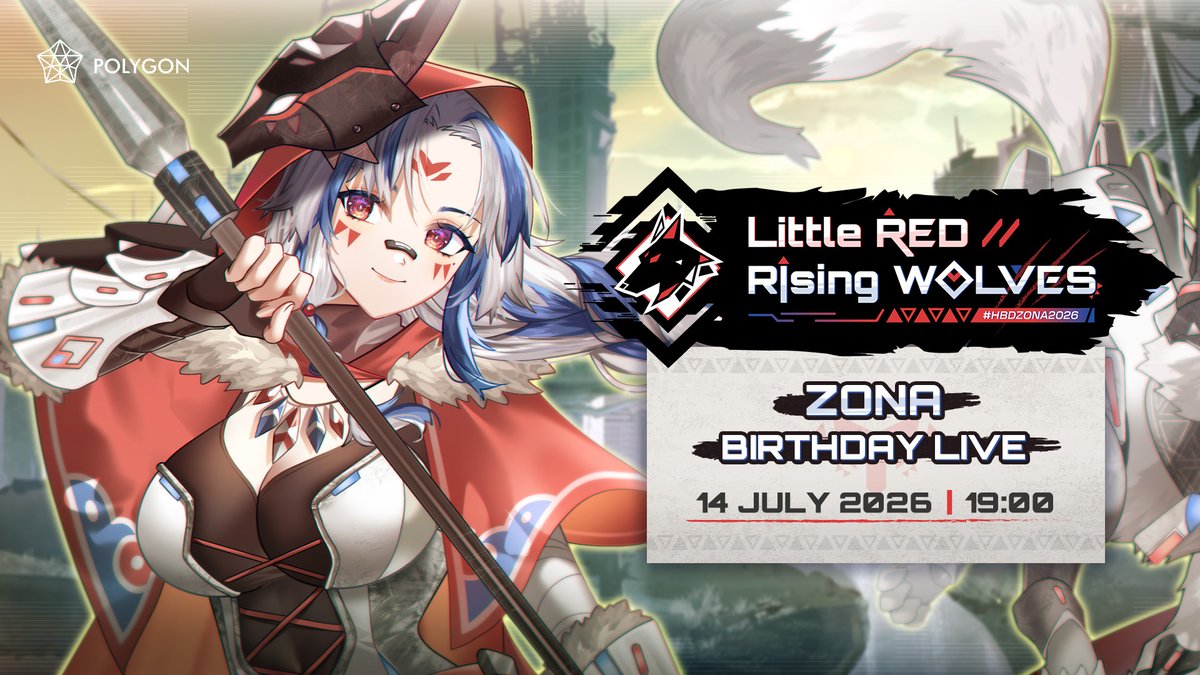 ZonaPLG's tweet photo. 🐺 Little RED // Rising WOLVES 🩸
#HBDZONA2026 #LRRW #PolygonProject

เมื่อโลกตกอยู่ภายใต้การปกครองของจักรกล...
มีเพียงคำตำนานบทหนึ่งที่ยังคงถูกเล่าขาน
ตำนานนั้นจะเป็นเรื่องจริงหรือไม่?

🐺 ZONA's Special Birthday Live 🩸
🎂 14 July
⏰ 19:00
📍 YouTube: ZONA Ch. https://t.co/KiuiLerHvT