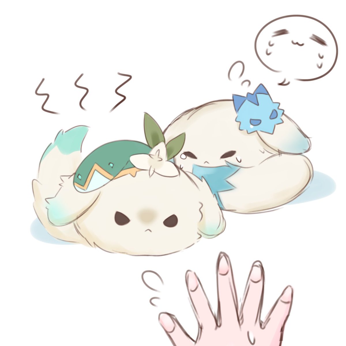 fuyu_0616_'s tweet photo. ドドコなウェンティとトワリン…可愛いすぎる…… https://t.co/7LkpExNbB3