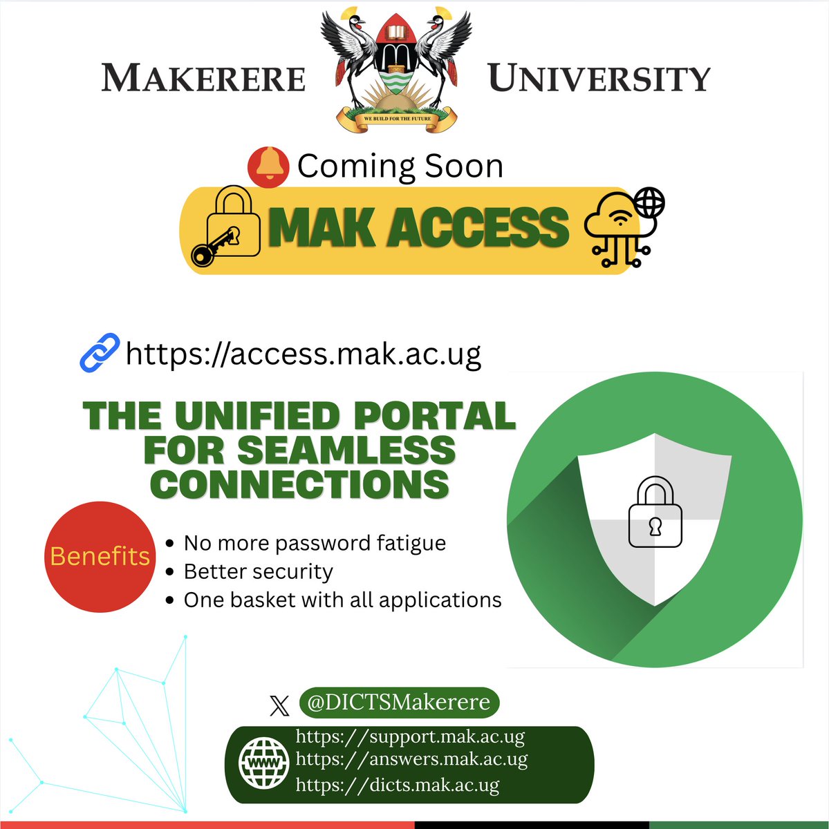 DICTSMakerere's tweet photo. #MakACCESS 

You can have a sneak peak into our Unified portal https://t.co/mKi75TQ2GR 

This will soon be launched.

We are only make refinements but most of the foundational and critical work is done. https://t.co/Nv4XqVunCg