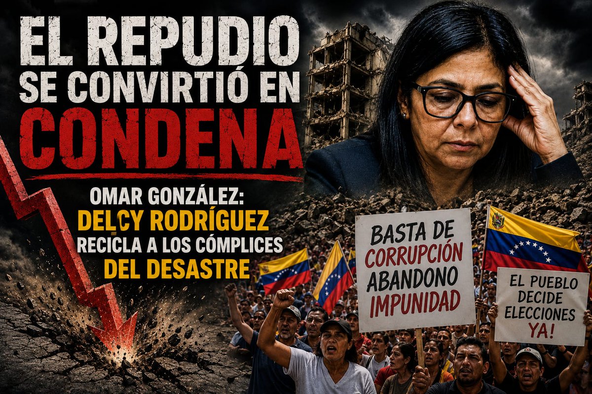 omargonzalez6's tweet photo. El Rodrigato no cambia: recicla a los mismos responsables del desastre. Mueven fichas, pero no pueden esconder el fracaso ni el rechazo de un país que ya los condenó. Venezuela no necesita más enroques; necesita un cambio real y elecciones libres. https://t.co/Ts807SaaGW