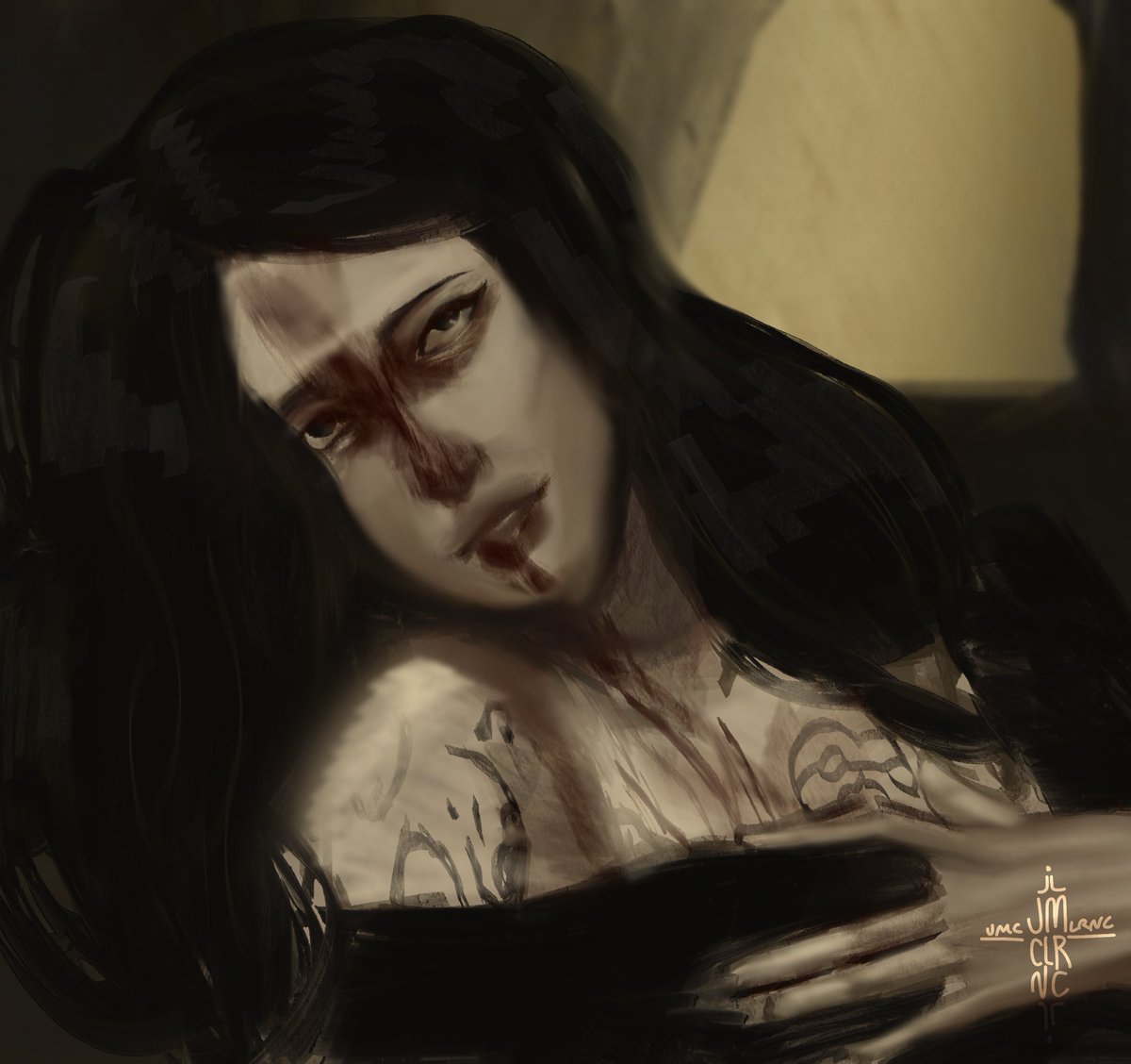 jmclrnc's tweet photo. trying a new brush #obsession #artph https://t.co/rZSlPkVO90